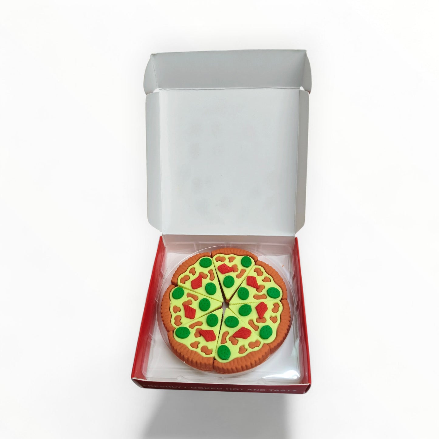 Pizza Shape Erasers