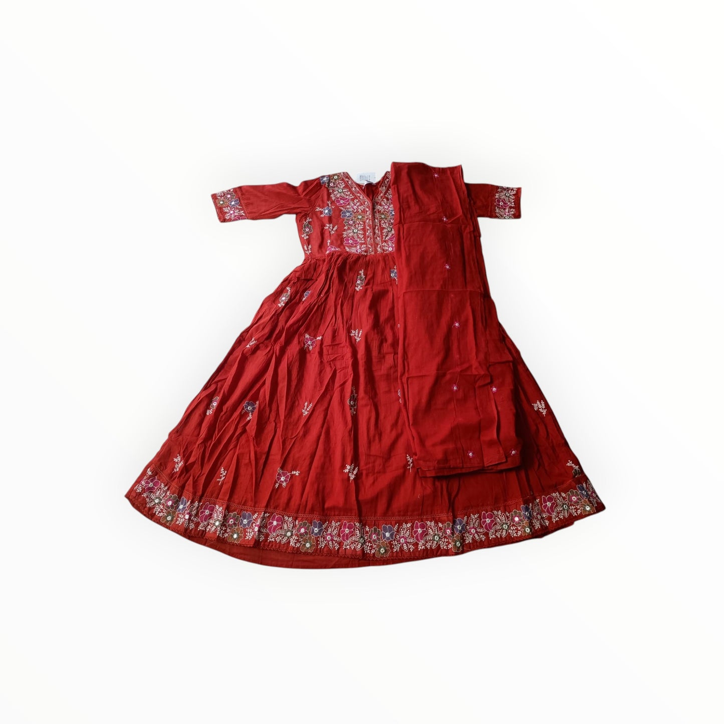 Anarkali and Dupatta Model 2