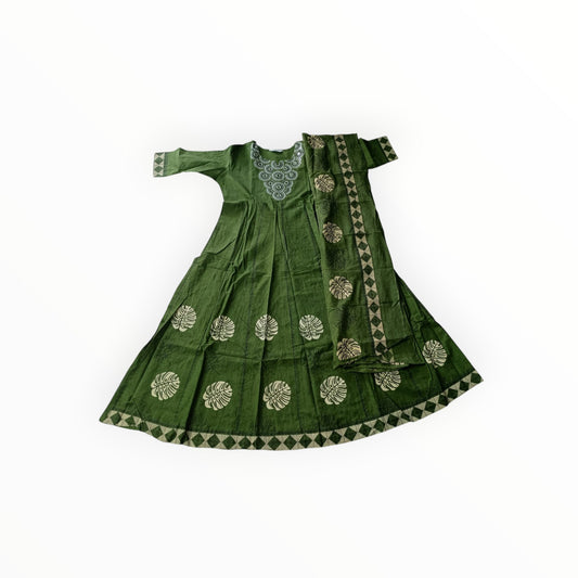 Anarkali and Dupatta Model 4