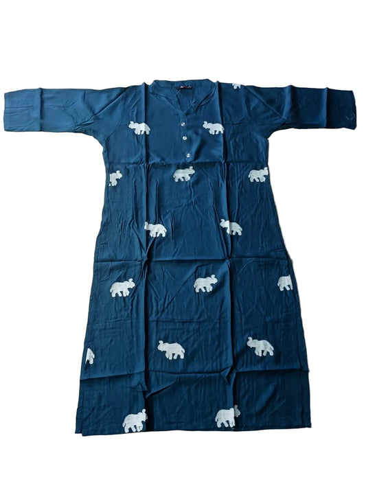 Side Open Model 167 - Kurti only