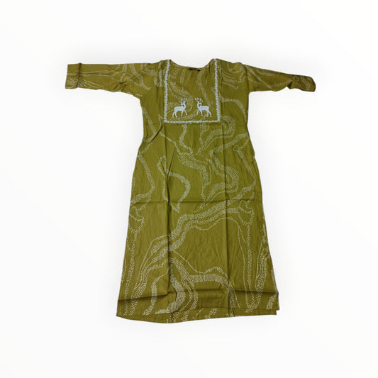 Side Open Model 156 - Kurti only