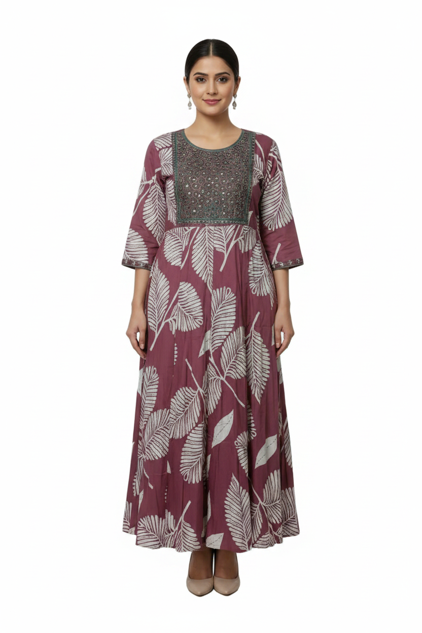 Anarkali Model 19 - Kurti only