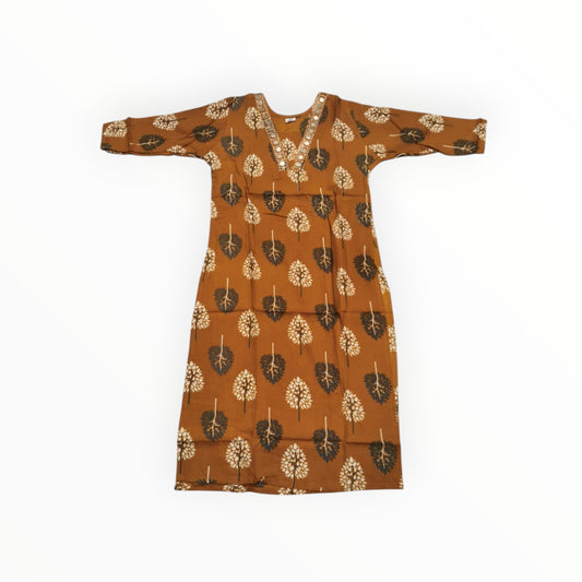 Side Open Model 122 - Kurti Only