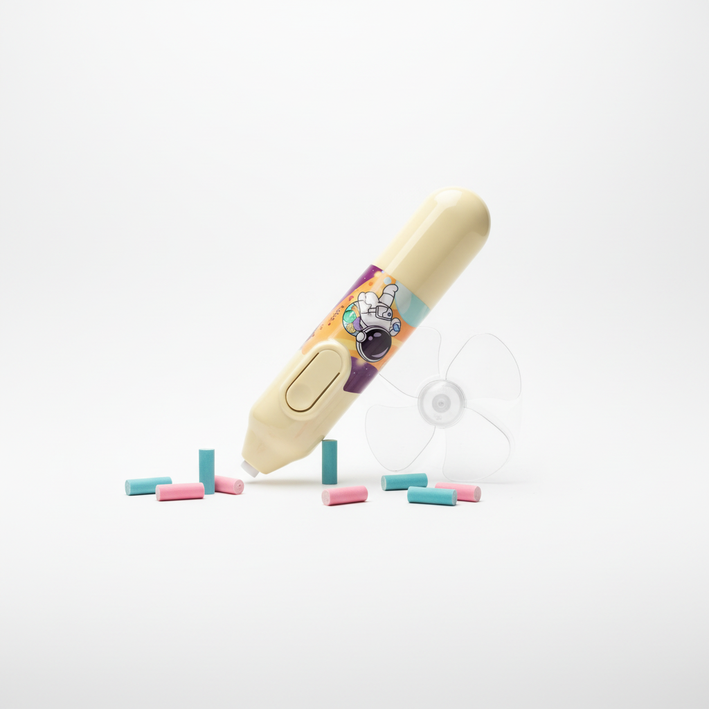 Cream Electric Eraser Set — Luxury Hero