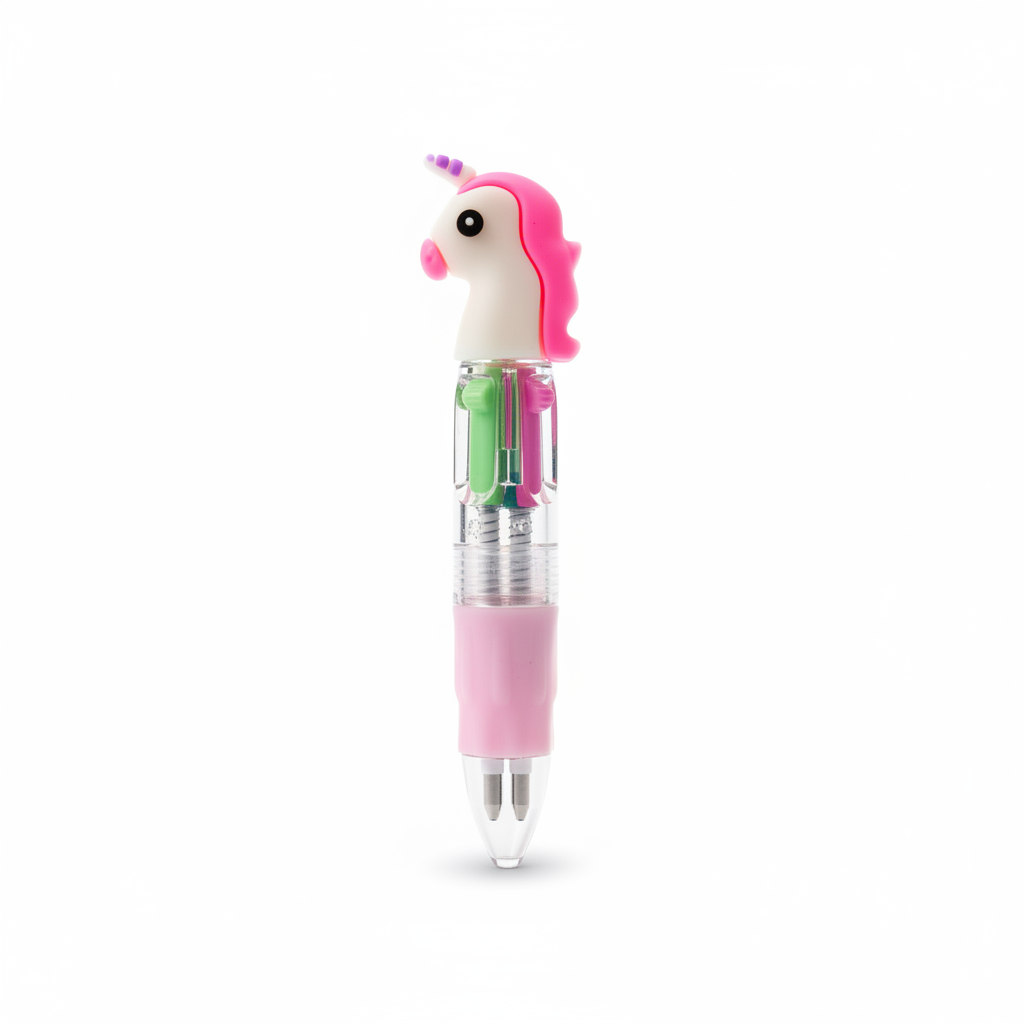 Unicorn Multicolor Pen - Hot Pink
