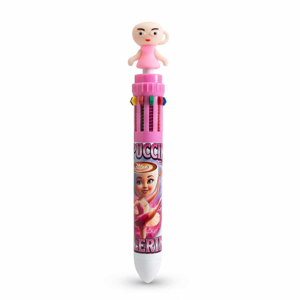 10-in-1 Pen - Bald Baby Doll Pink