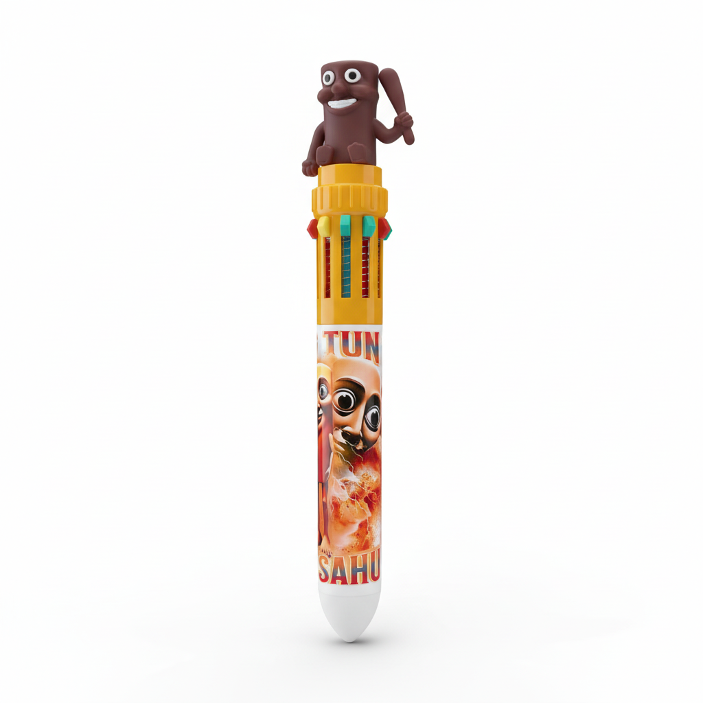 10-in-1 Pen - Tun Tun Sahu Yellow (Original Pose)