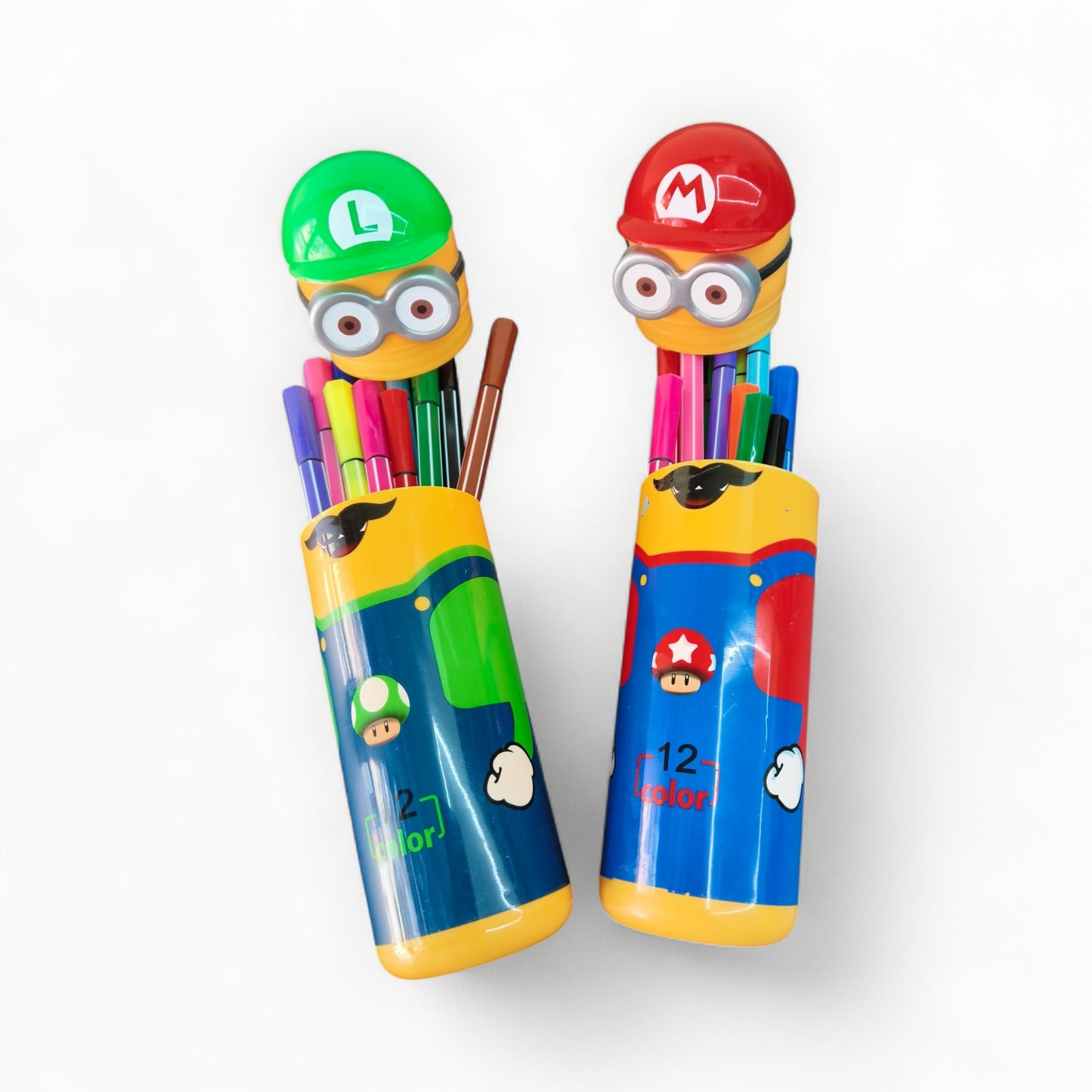 Mario Cartoon Character Sketch Pens Box
