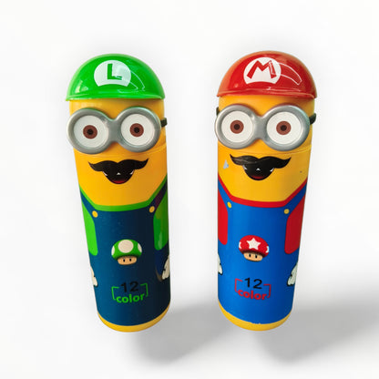 Mario Cartoon Character Sketch Pens Box
