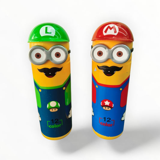 Mario Cartoon Character Sketch Pens Box
