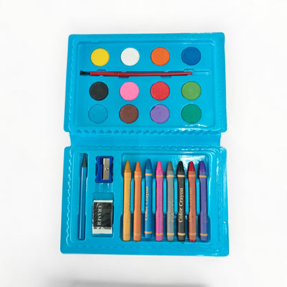24 Pcs Drawing Coloring Stationery Gift Set Box