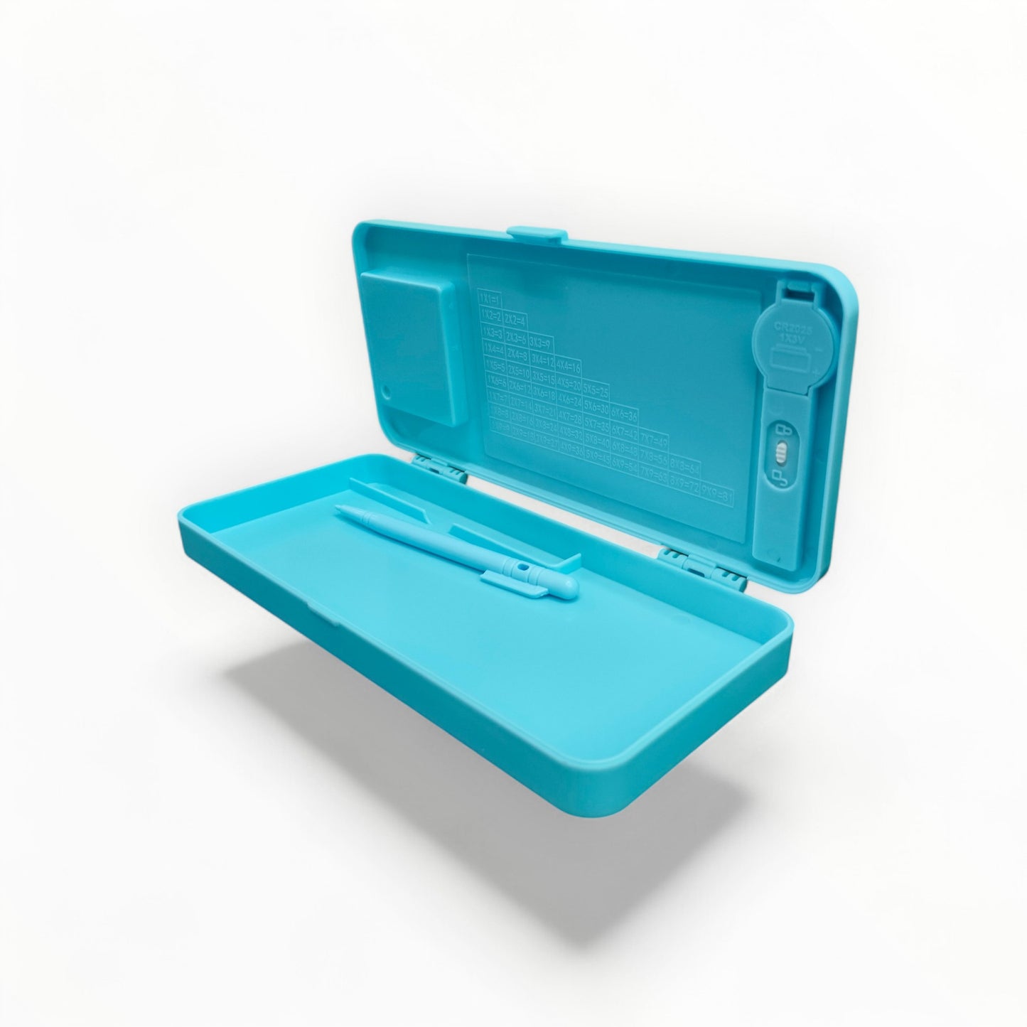 LCD Writing Tablet Pencil Box Multifunction Built in Calculator and Drawing Screen