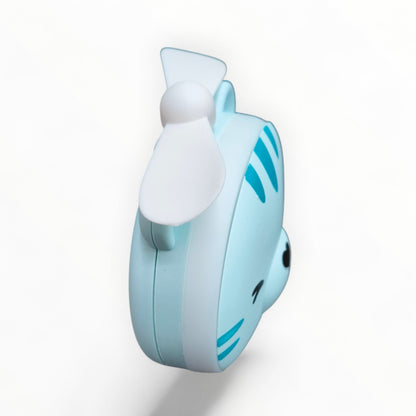 Portable USB LED Light Fan with Makeup Mirror