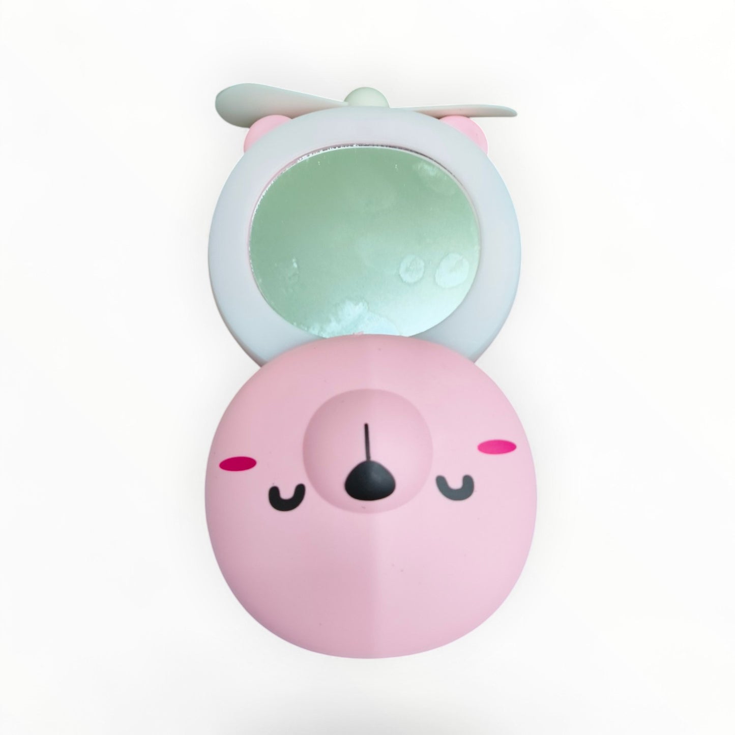 Portable USB LED Light Fan with Makeup Mirror