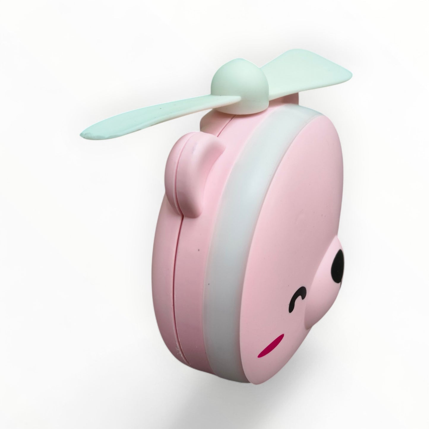 Portable USB LED Light Fan with Makeup Mirror