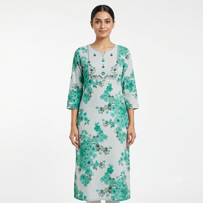 Side Open Model 162 - Kurti only