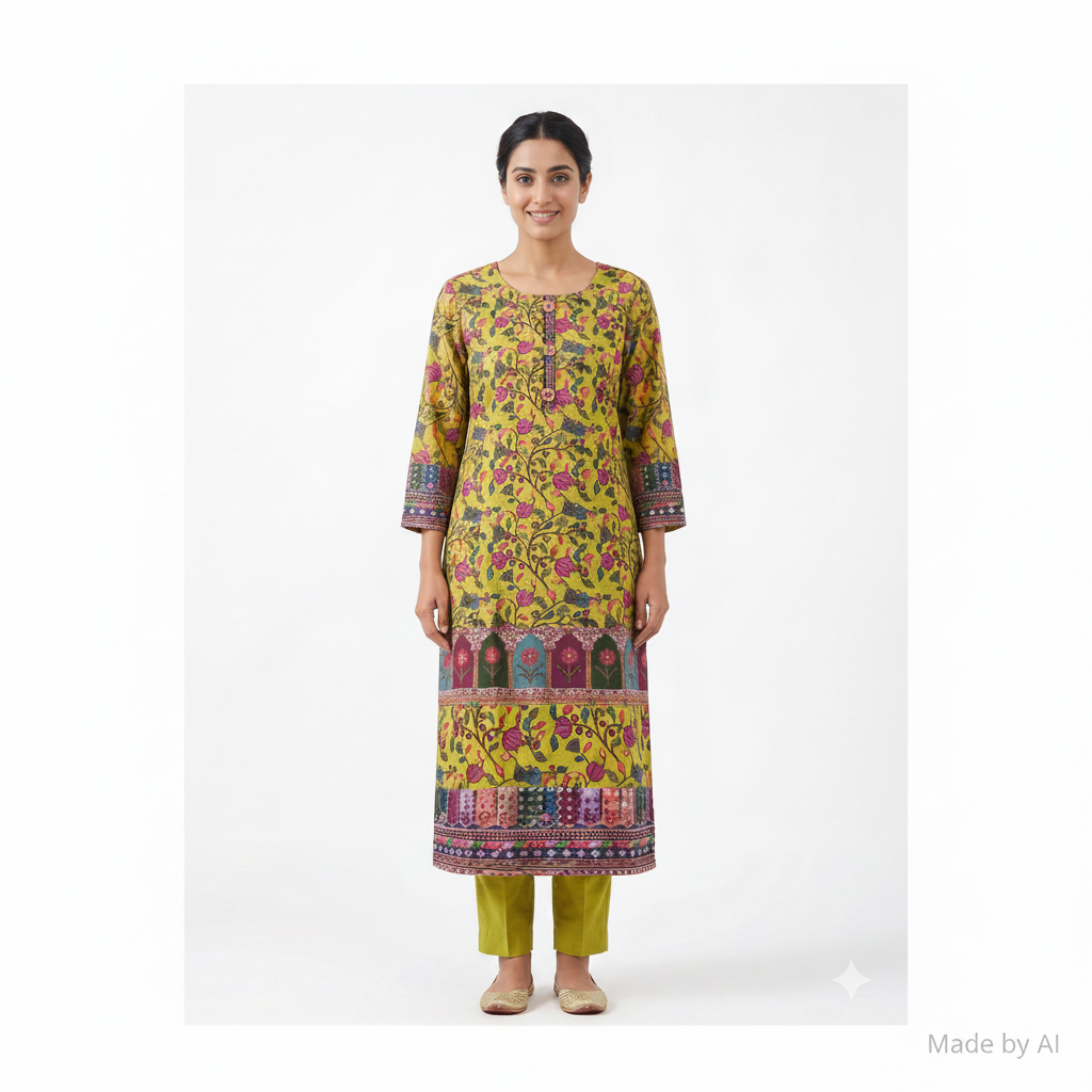 Side Open Model 73 - Kurti Only