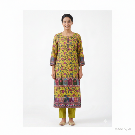 Side Open Model 73 - Kurti Only