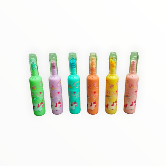 Unicorn Bottle Shape Highlighter 6 Pcs