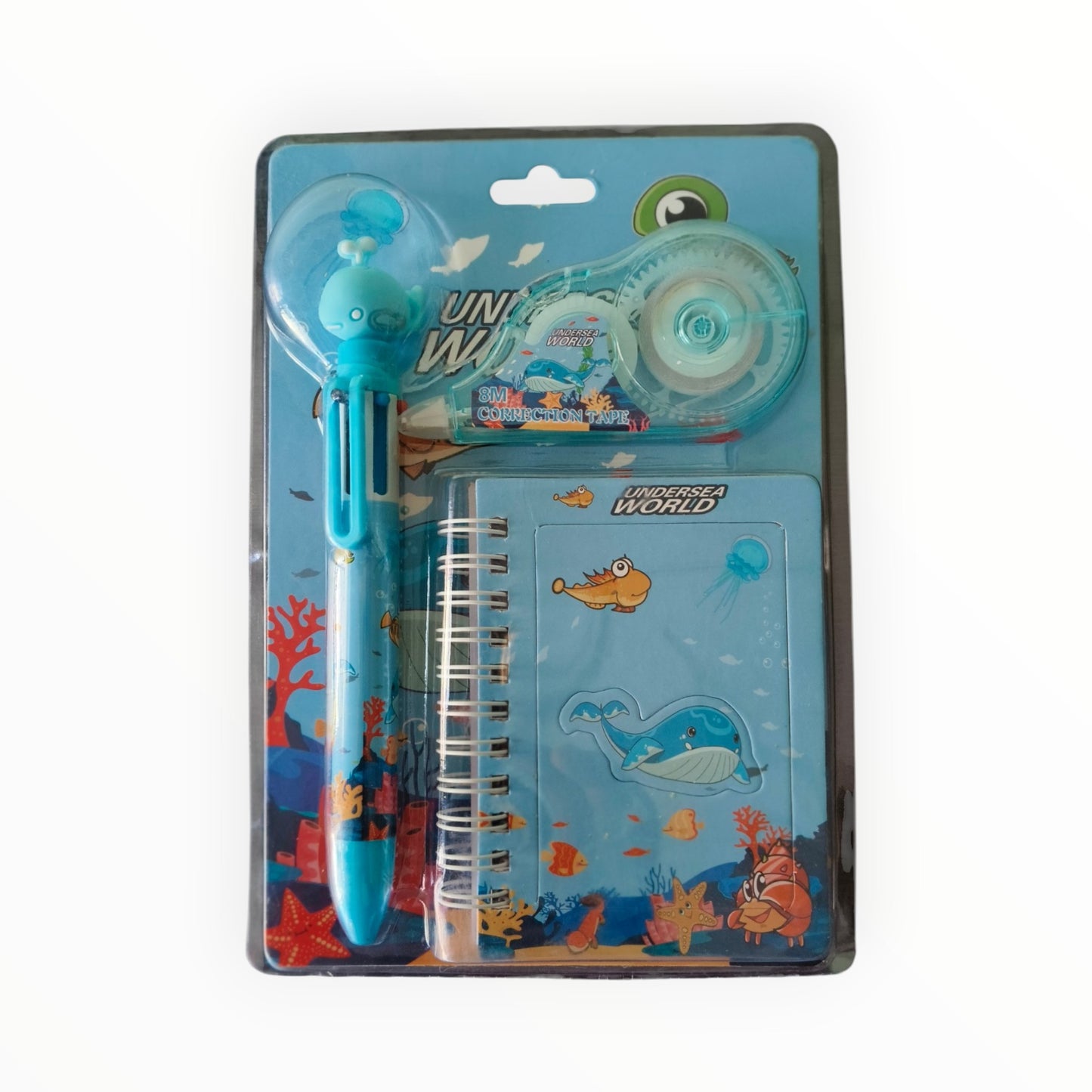 3 in 1 Diary Set with Multicolor Pen & Correction pen