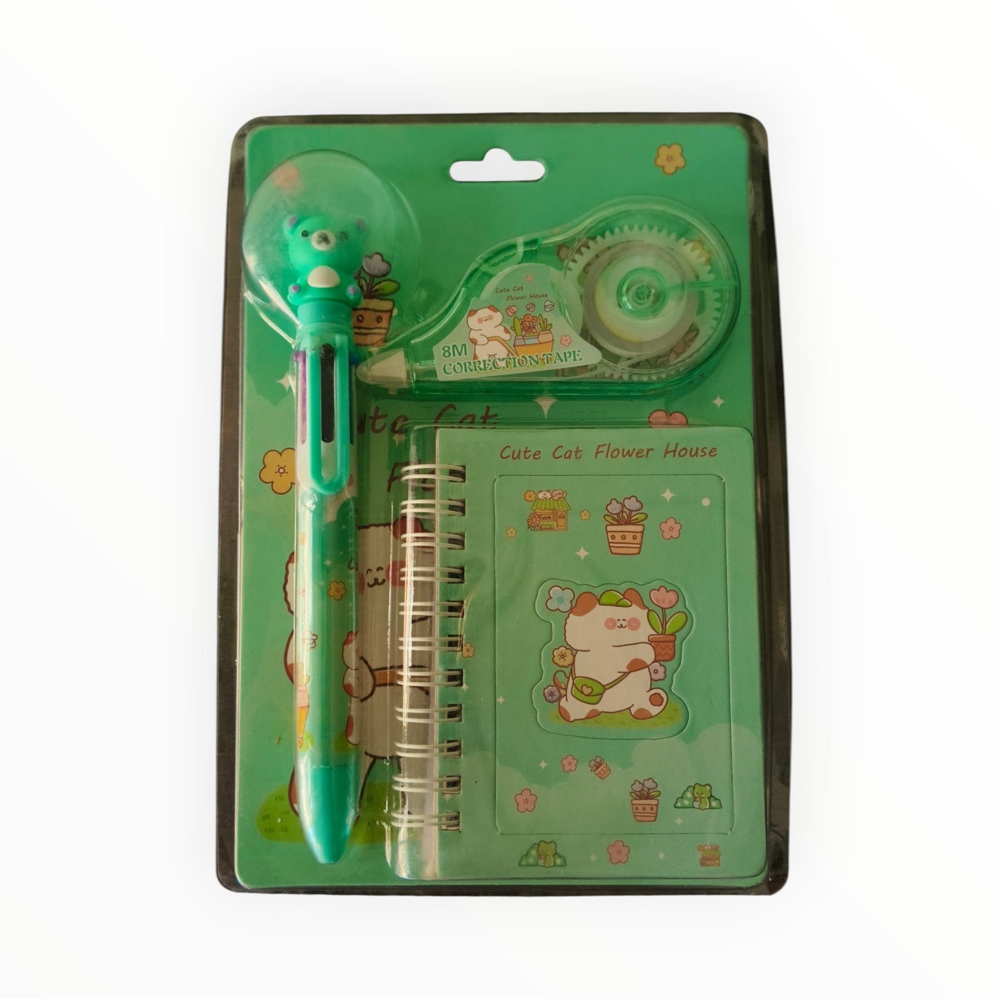 3 in 1 Diary Set with Multicolor Pen & Correction pen