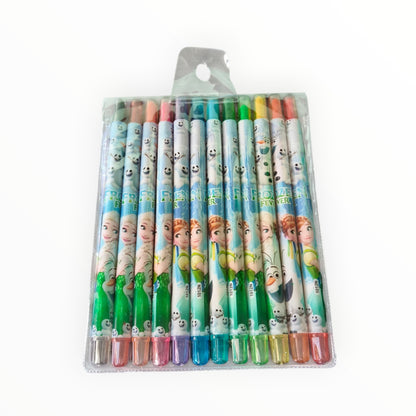 Non Toxic Rolling Coloring Crayons Twistable