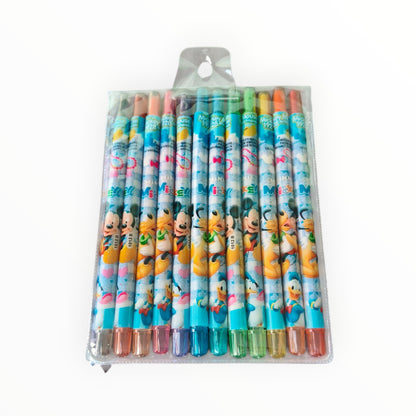 Non Toxic Rolling Coloring Crayons Twistable