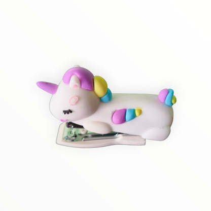 Cartoon Unicorn Shape Mini Stapler