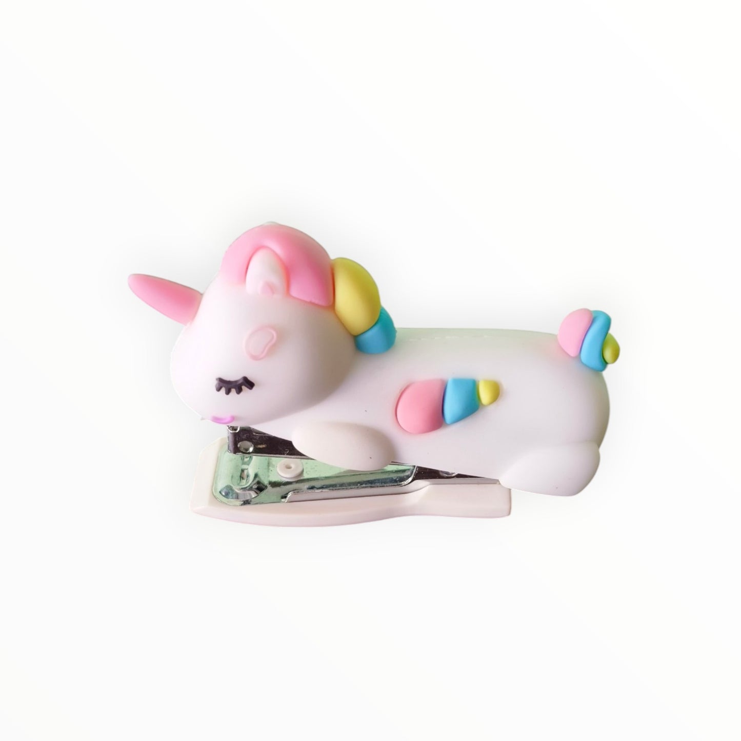 Cartoon Unicorn Shape Mini Stapler