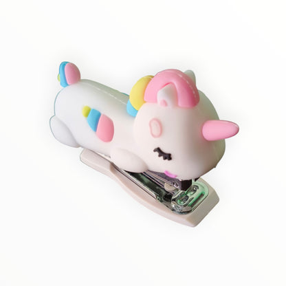 Cartoon Unicorn Shape Mini Stapler