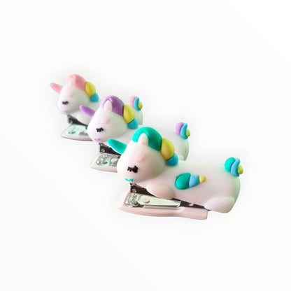 Cartoon Unicorn Shape Mini Stapler
