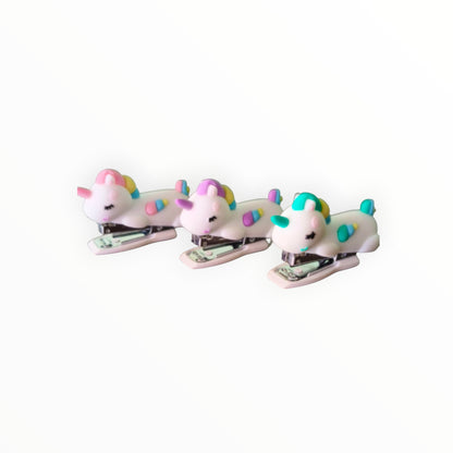 Cartoon Unicorn Shape Mini Stapler