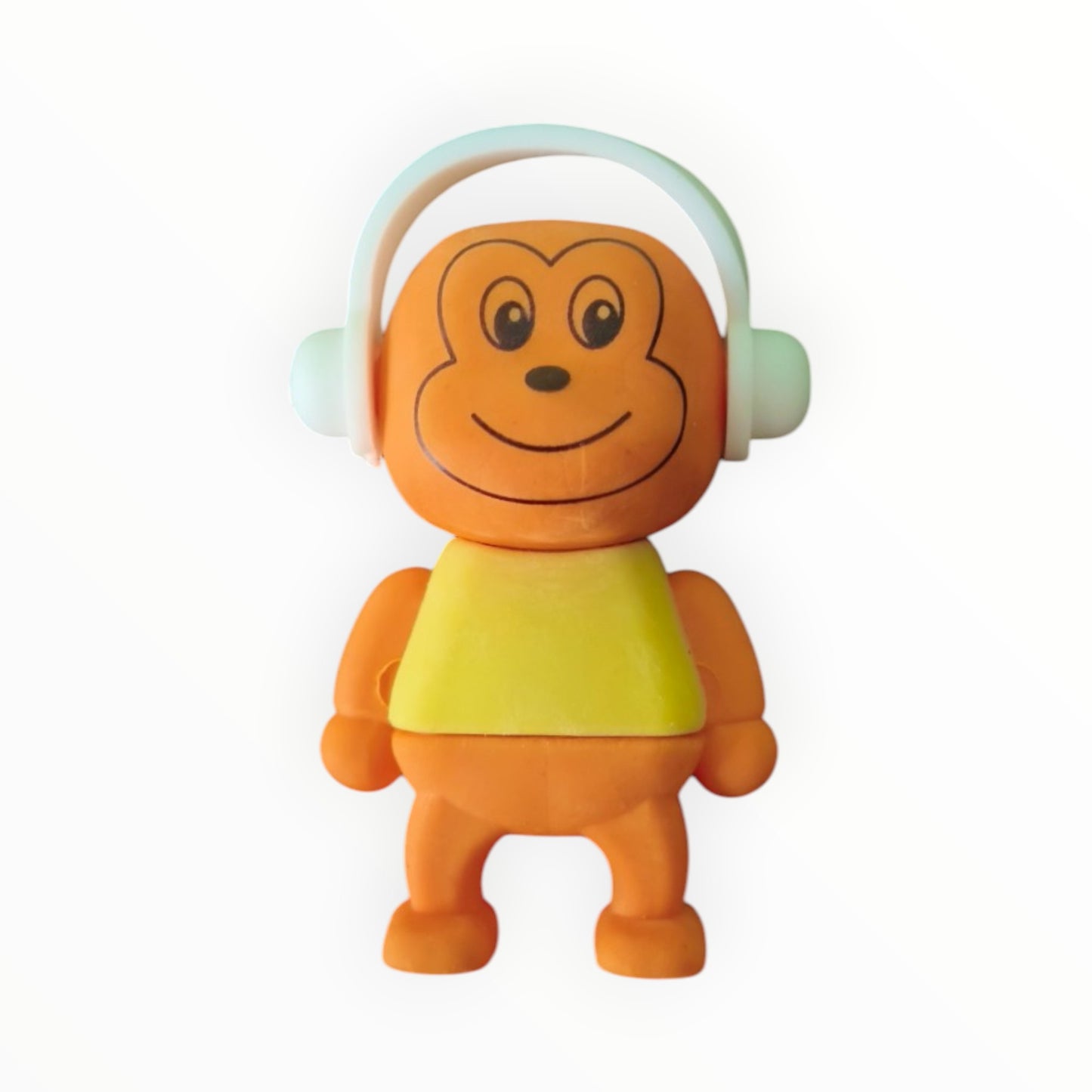 Monkey Headphone Shape Erasers