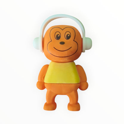 Monkey Headphone Shape Erasers