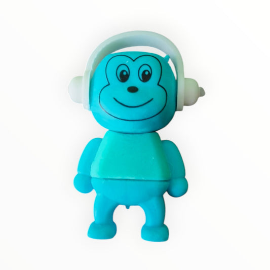 Monkey Headphone Shape Erasers