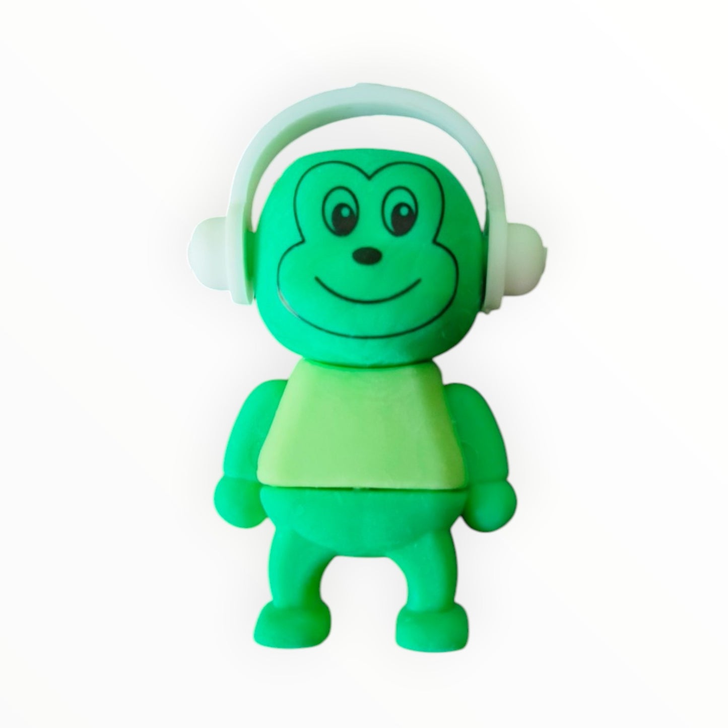 Monkey Headphone Shape Erasers