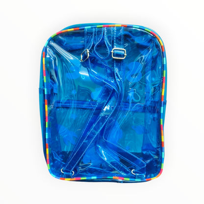 Transparent Neon School Bag - Lightweight & Trendy Backpack