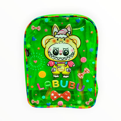 Transparent Neon School Bag - Lightweight & Trendy Backpack
