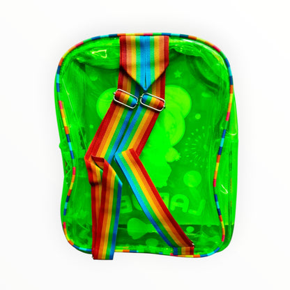 Transparent Neon School Bag - Lightweight & Trendy Backpack