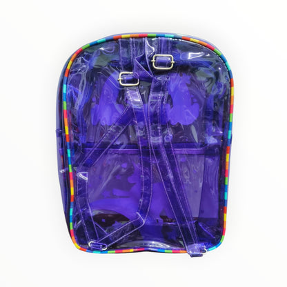 Transparent Neon School Bag - Lightweight & Trendy Backpack