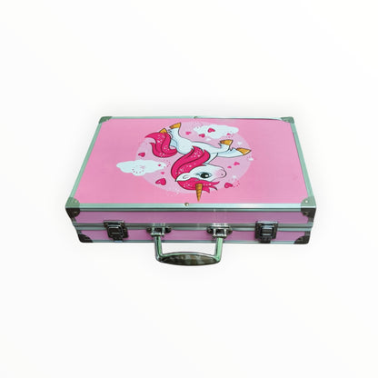 145 Piece Unicorn Art Suitcase - Model 1