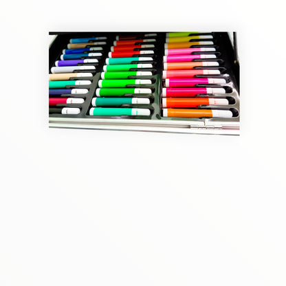 145 Piece Unicorn Art Suitcase - Model 1