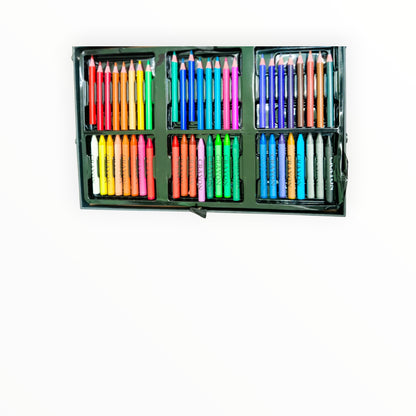 145 Piece Unicorn Art Suitcase - Model 1