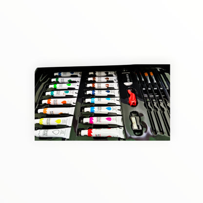 145 Piece Unicorn Art Suitcase - Model 1