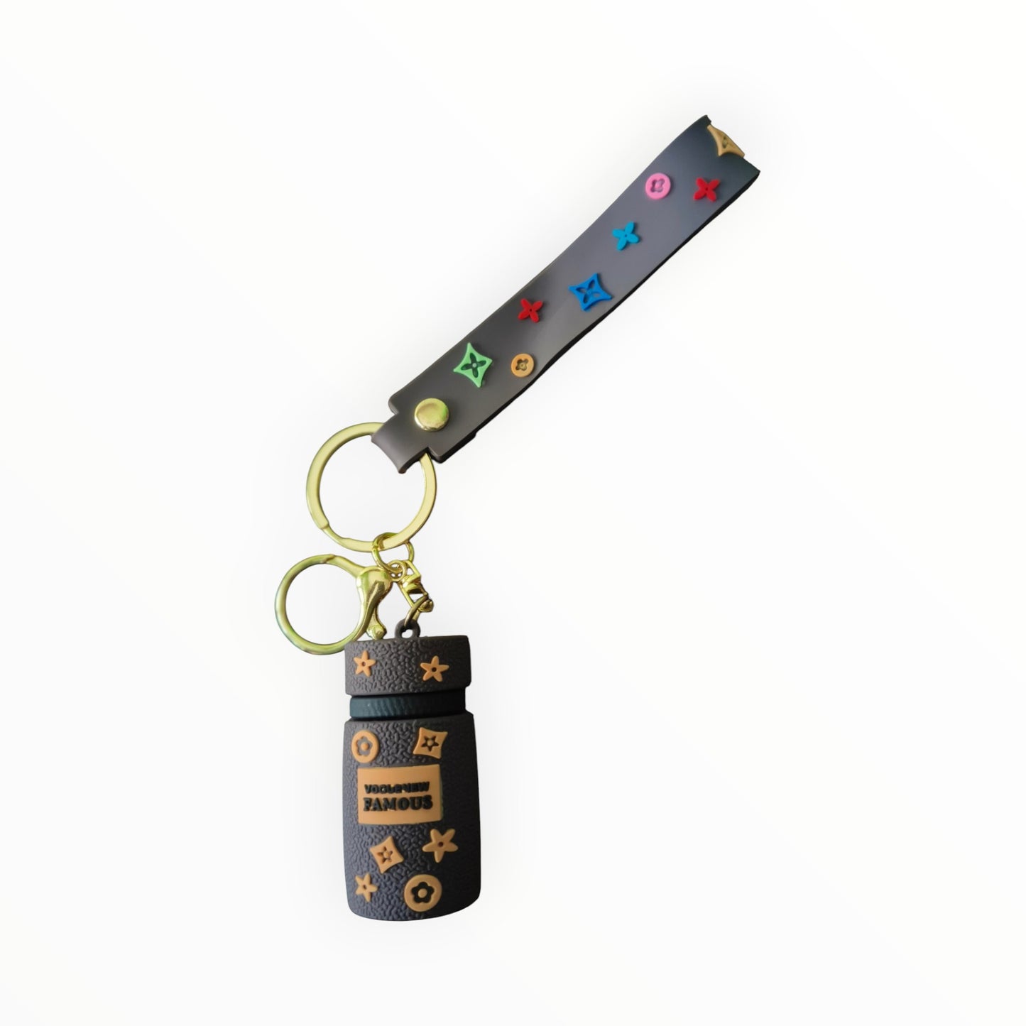 Cute Bottle Purse Keychain