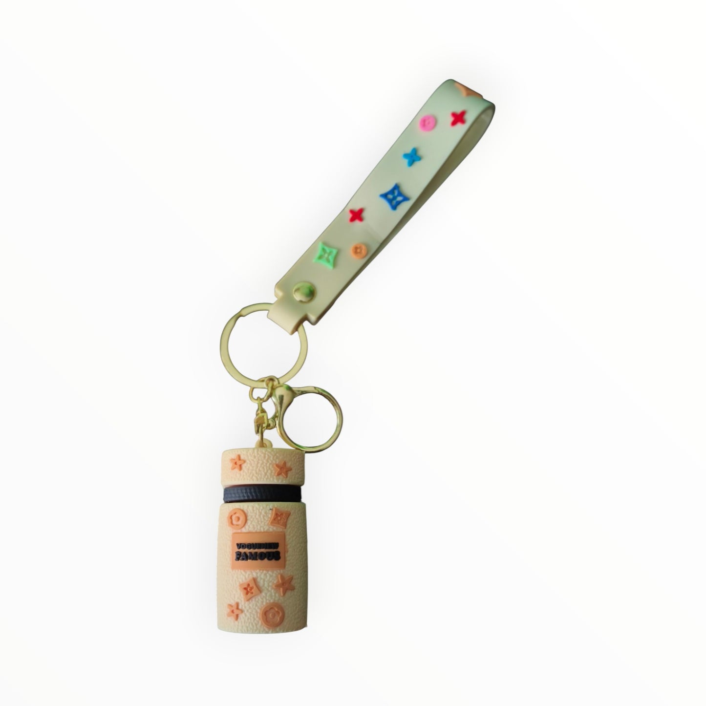 Cute Bottle Purse Keychain