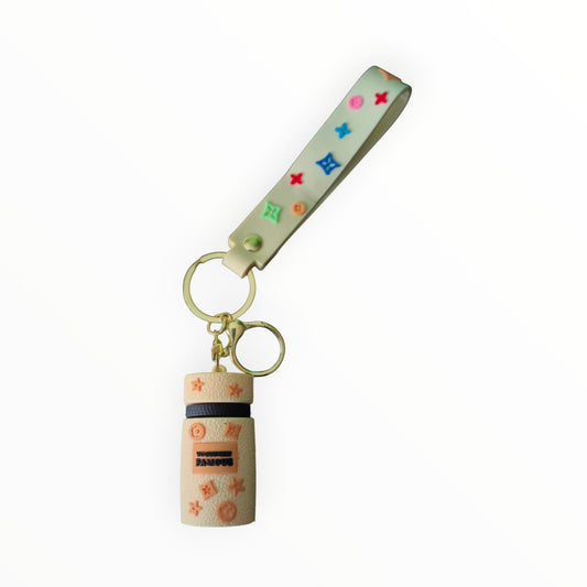 Cute Bottle Purse Keychain