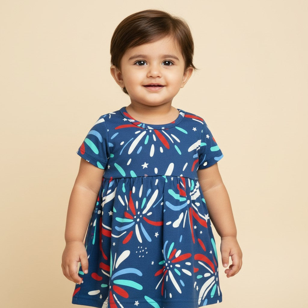 12 to 18m Baby Girl Frock  -  Model 1