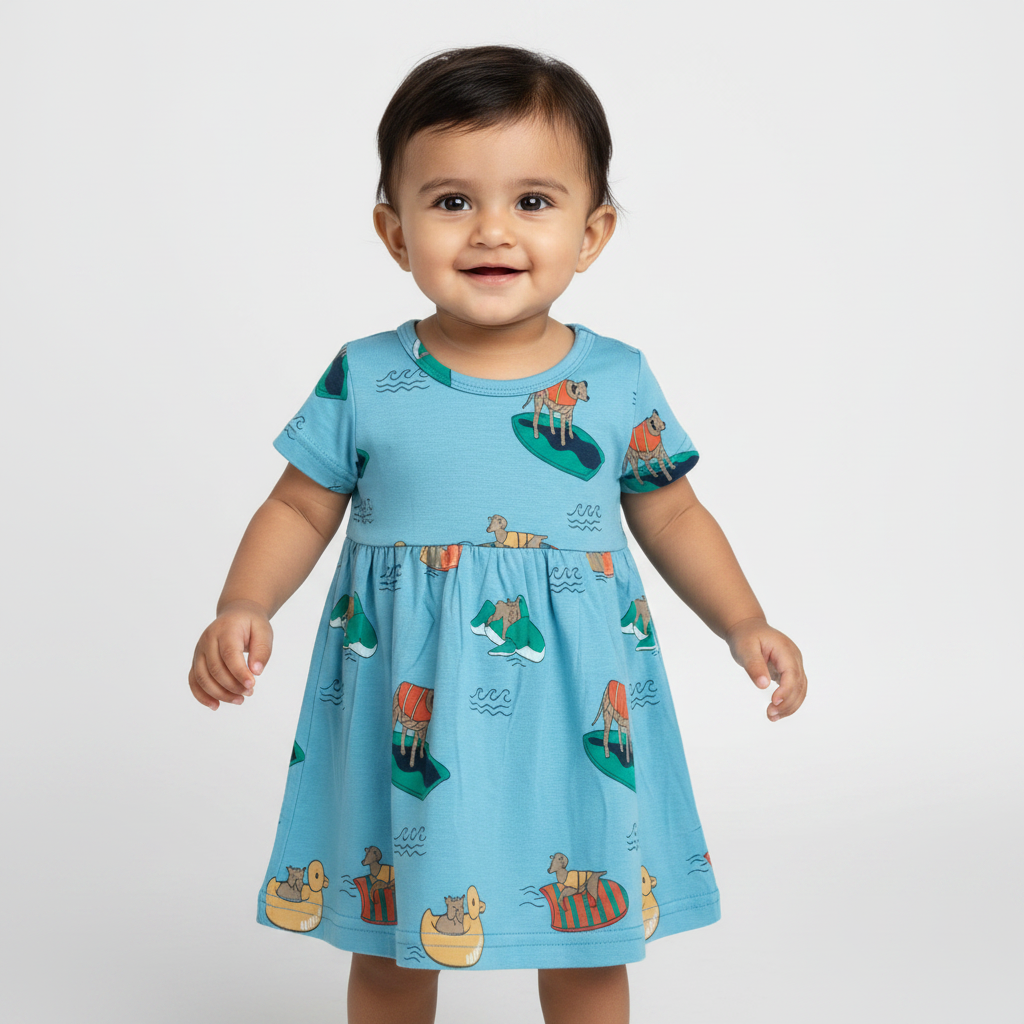 12 to 18m Baby Girl Frock  -  Model 1
