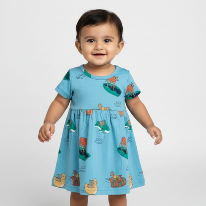 12 to 18m Baby Girl Frock  -  Model 1